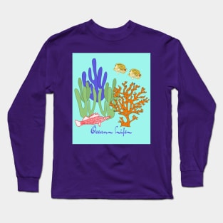 Ocean Life Long Sleeve T-Shirt